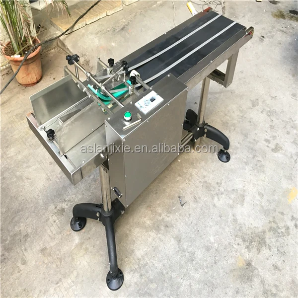 automatic Labels plastic bags paging machine/factory price Friction feeder page machine/counting conveyor paging machine