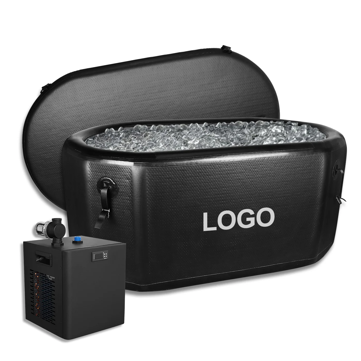 water chiller Ice bath cold plunge, ice bath with water chiller recovery cold therapy pool tub water chiller 1hp cold plunge