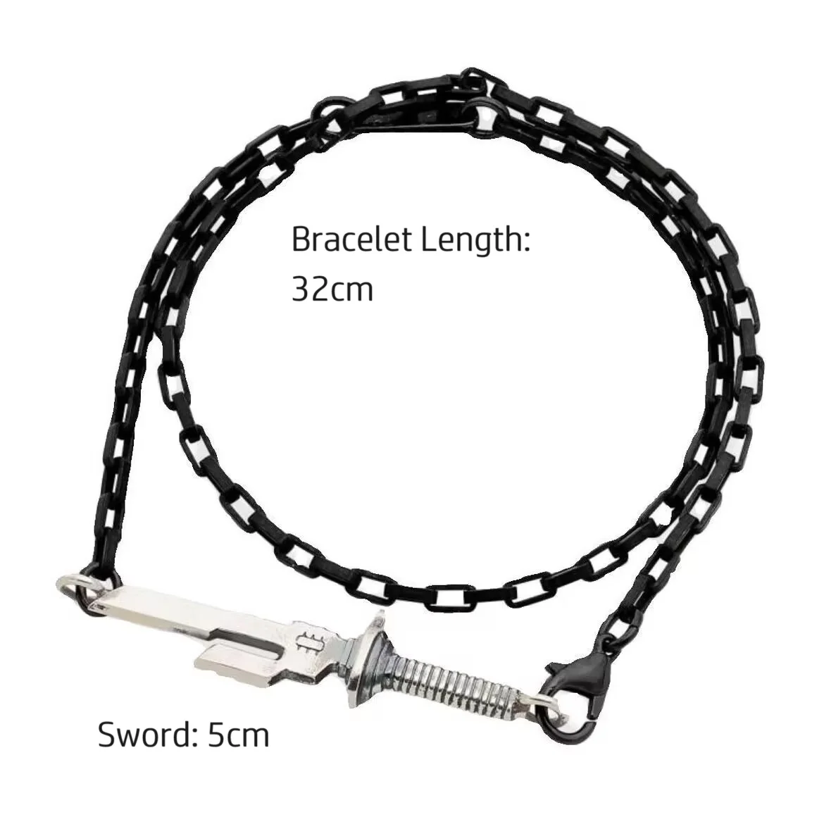 Wholesale Cosplay Anime Necklace One Piece Sword Anime Accessories Necklace Anime Chain Necklaces