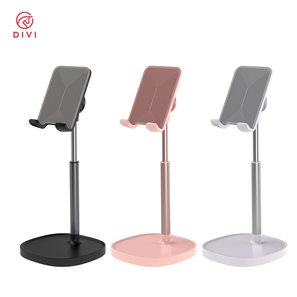 Universal Many Angles Aluminum Telescopic Adjustable Desk Tablet Phone Stand