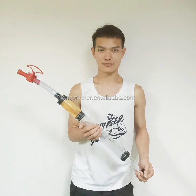 Promotional Beer Chugging Stick With Valve,Adjustable Drinking Syringe Party Tool for Fun