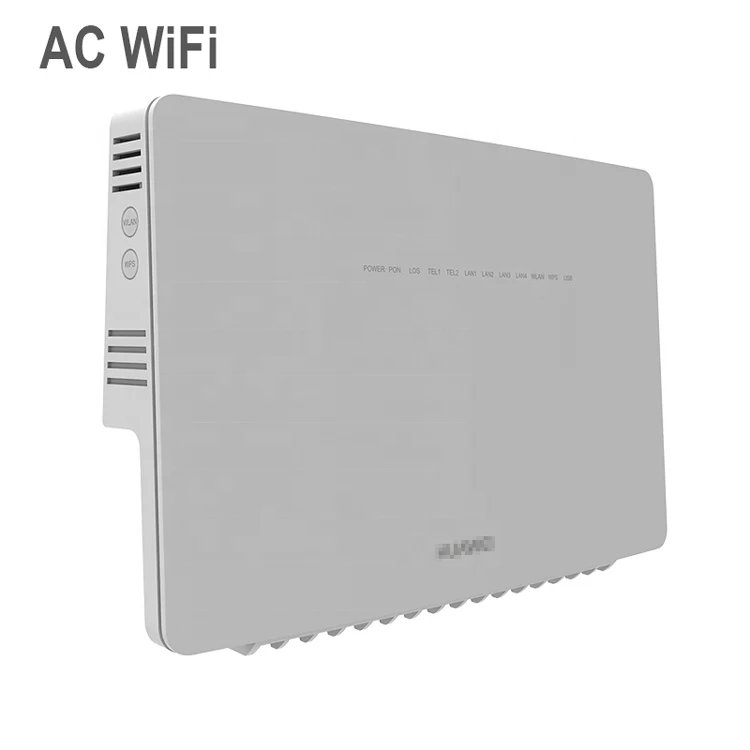 Волоконно-оптический модуль Sfp EPON ONU Wifi 2,4 5G ONT маршрутизатор HG8245Q2 4GE + 1 кастрюля + 2USB + AC WiFi ONT английский для Huawei G PON GPON ONU