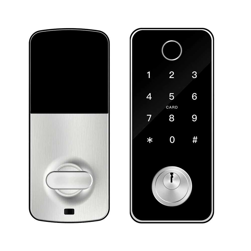 
Wi-Fi Smart Lock Key less Entry Electronic Touchscreen Deadbolt Featuring Smart Key Security smart door lock fingerprint smart 