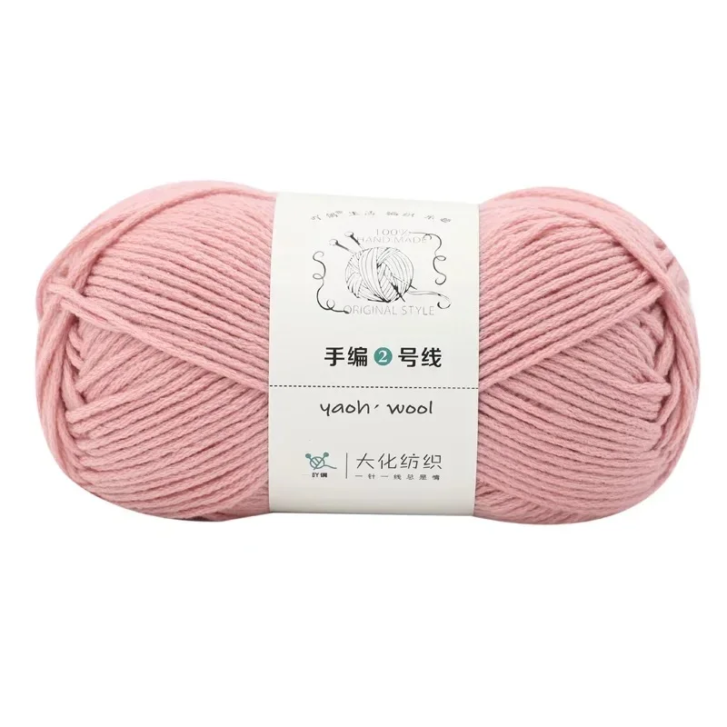 YAOH 100% Acrylic Yarns Number 2# Thick Hand Knitting for Baby Clothes 100 Grams Soft 40 Colors Yarn Factory Wholesale