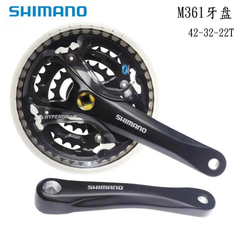 
FC M361 Acera 8S 24S 170mm 42-32-22T bike Crankset 8 speed 42t MTB mountain Bicycle crank chainwheel 