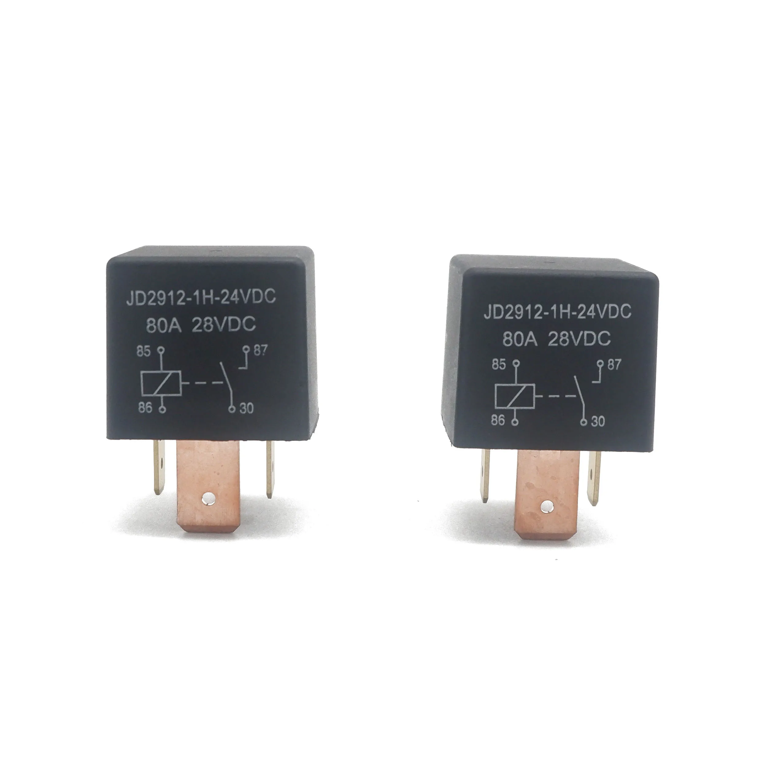 SPST Normally Open Heavy Duty Relay 24V 80A Relay High Power Relay for Car