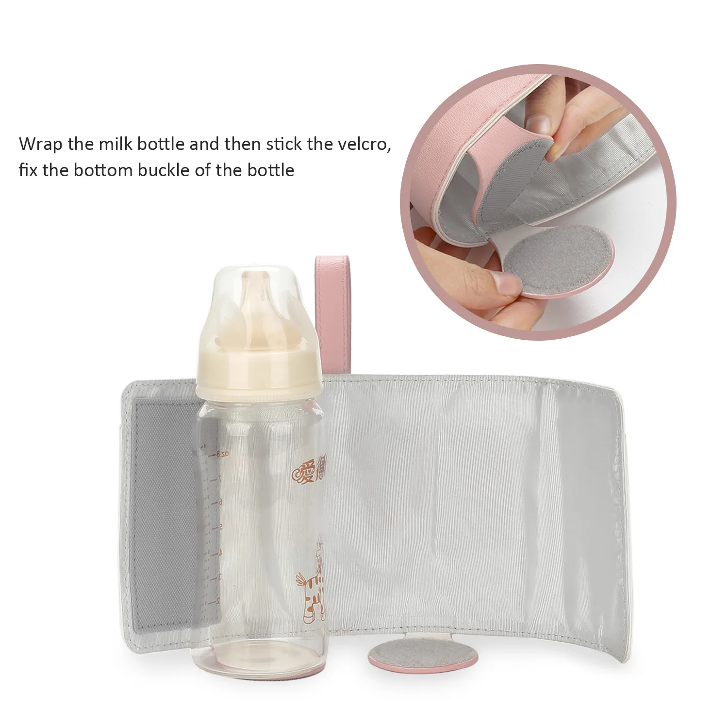 Portable Warm Sleeve Of Baby Bottle USB Baby Bottle Warmer Bottle Heater Keep Baby Milk or Water Warm