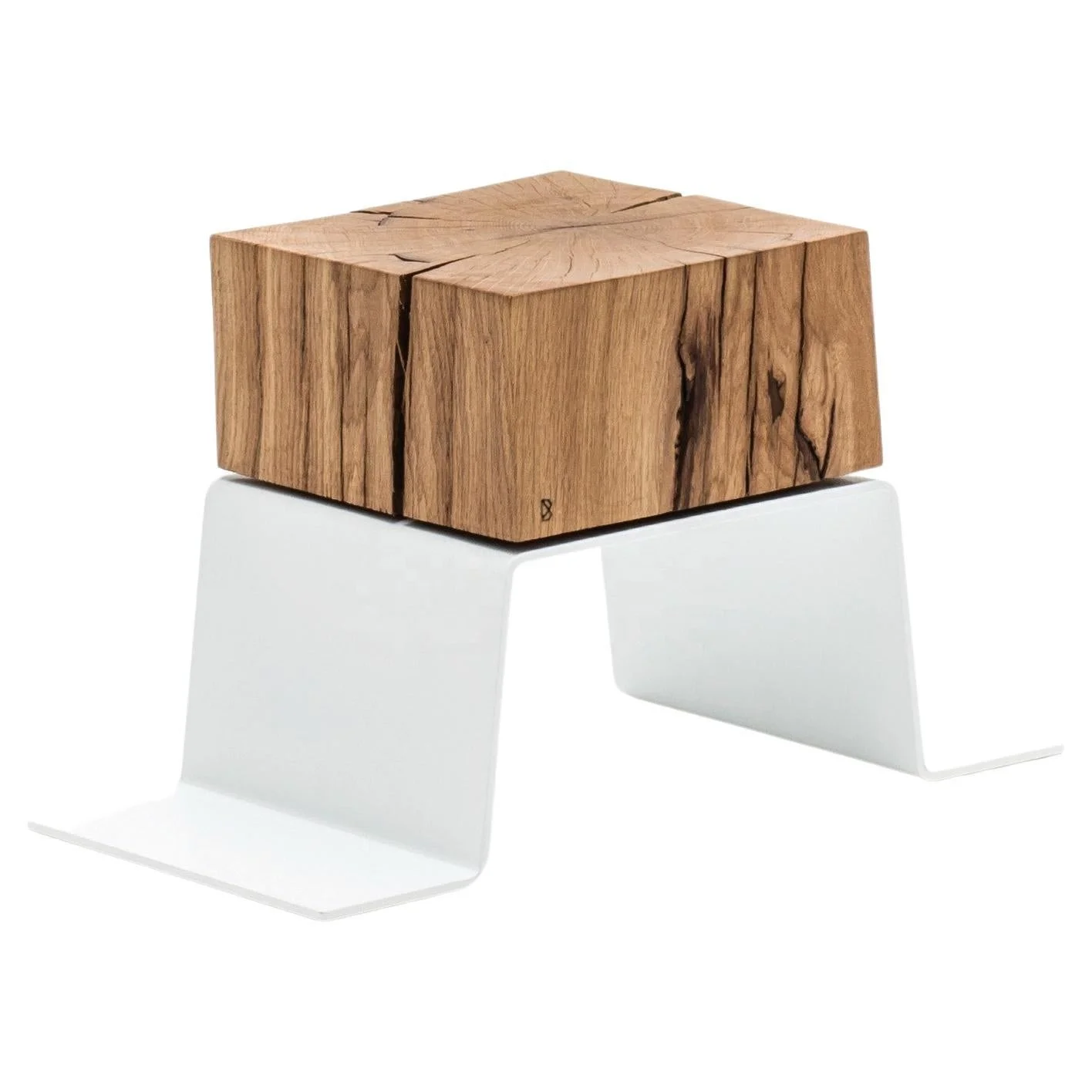 Iron With Wood End Table outdoor side tables for patio industrial style Japanese Designer Coffee And Side Table