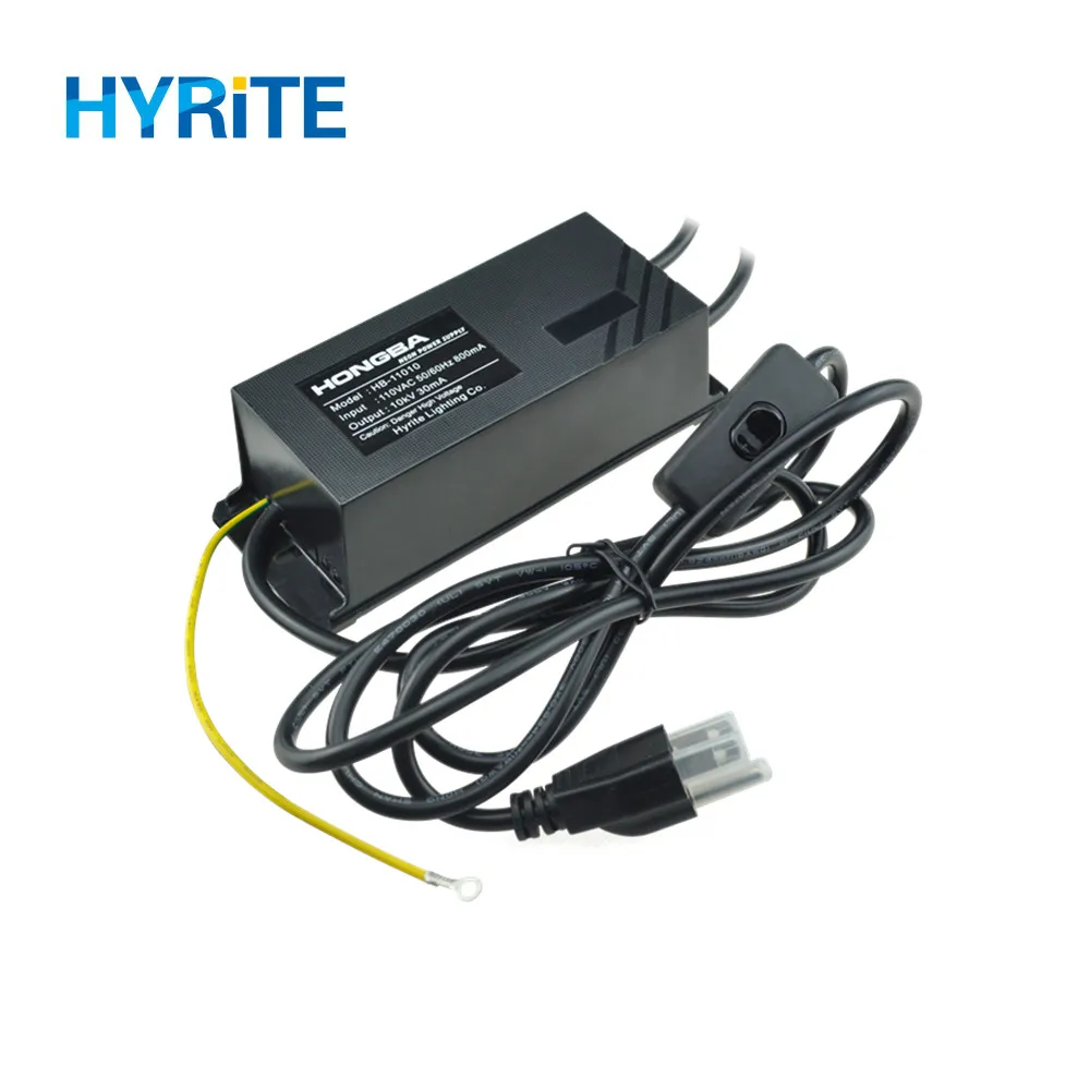 IP67 Водонепроницаемый высокомощный электронный неоновый трансформатор 1000 в 75 мА