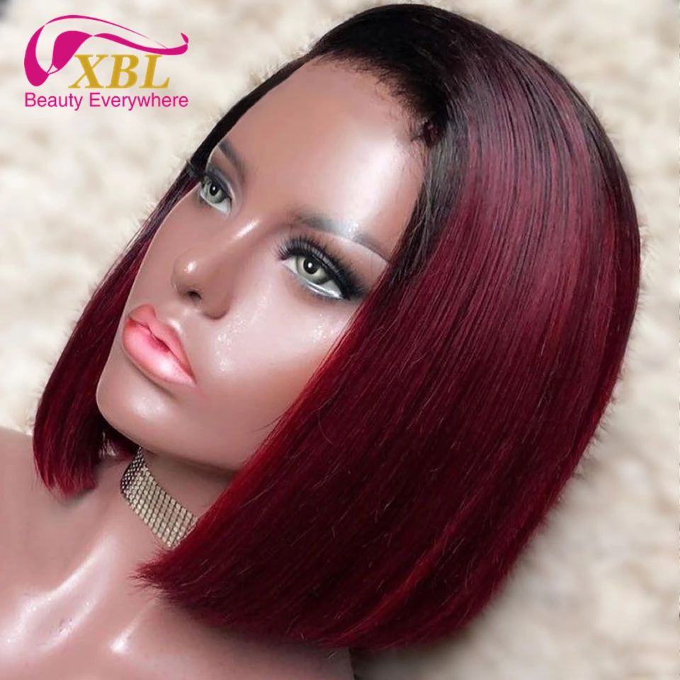 Factory Price for XBL Manufacturer Nicest virgin human cambodian hair Short Red Wig