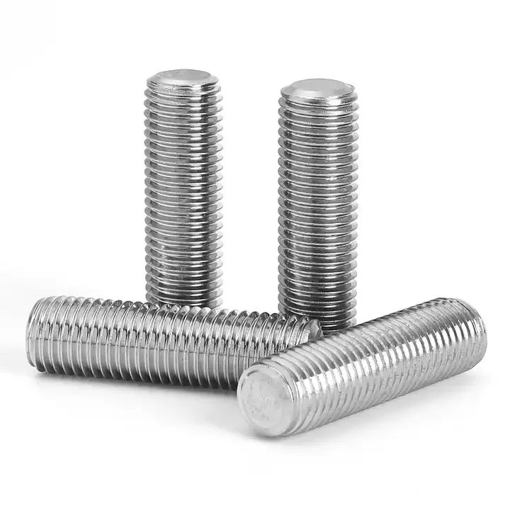 Reliable Quality Nickel Alloy Hastelloy C22 DIN975 Grade 12.9 Full Thread Stud Bolts M10X 60mm Fastener with M36 Thread Size
