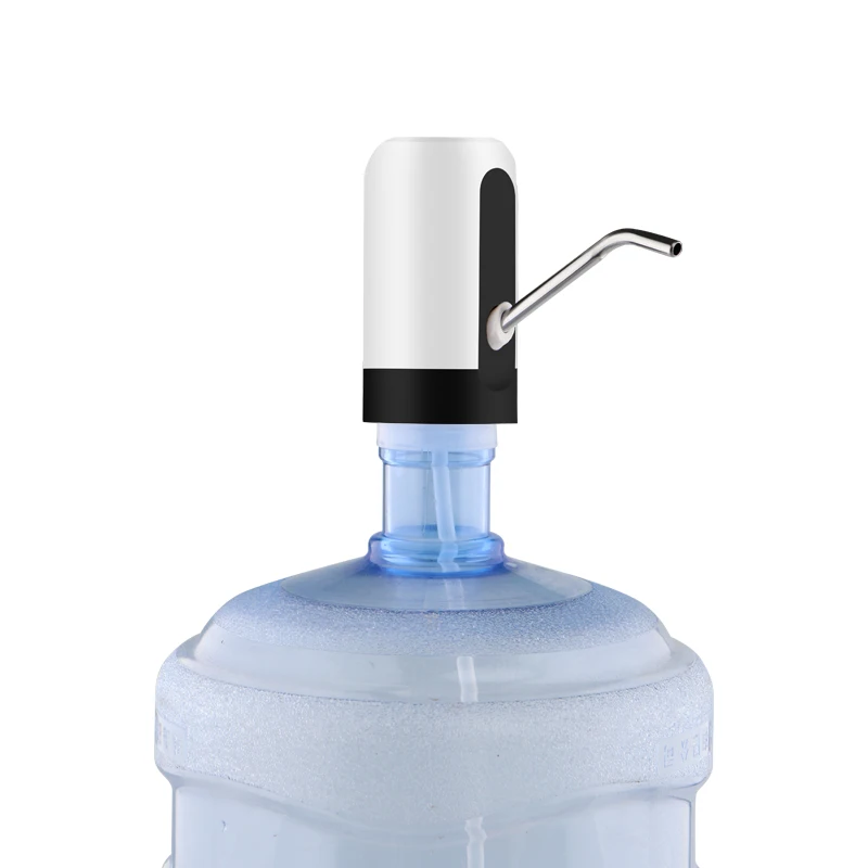 5W Water Bottle Pump USB Charging Universal Bottle Electric Water Dispenser Wine Pump Suitable for Camping Kitchen RV Garage