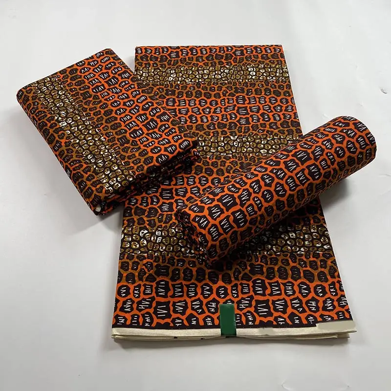 2021 африканская Анкара, настоящая восковая ткань, принты, воск Java, яркий воск, 6 ярдов для одежды