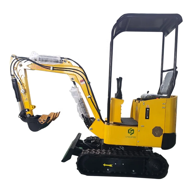 E.P New Type CE Certificate Engineering Construction Earth-Moving Machinery Agricultural Household 1Ton Digging Equipment