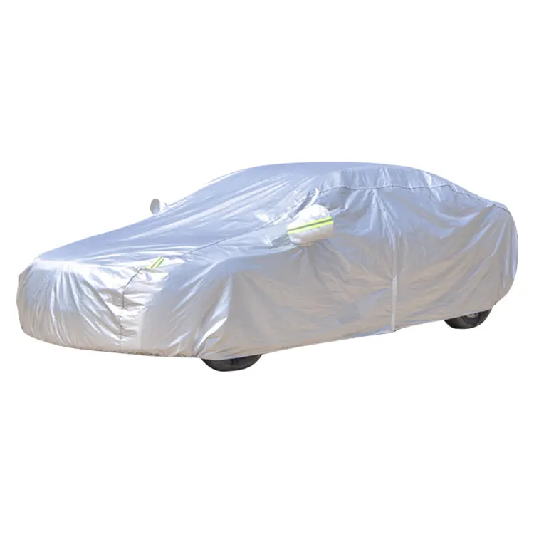 The Source Manufacturer Sells the Custom Size and Logo of Dustproof and Waterproof Outdoor Special Car Cover for Polyester Cars