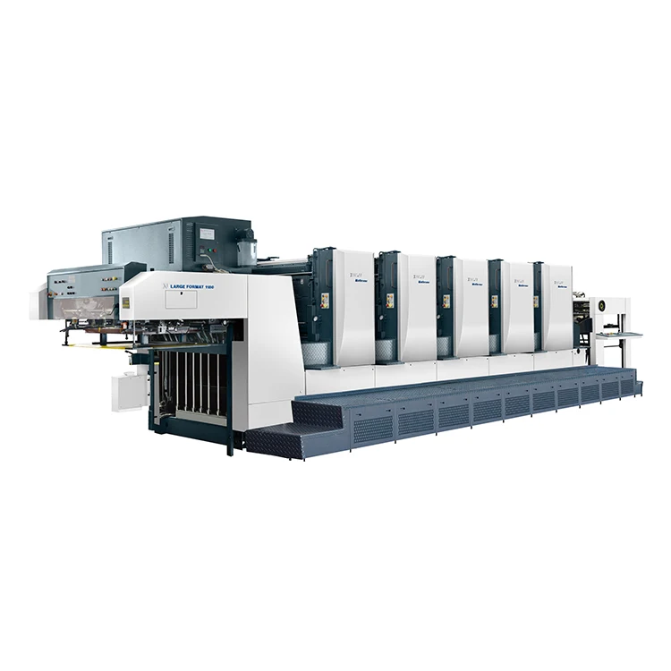 book printing Folio oft press half-size printing machine shet feed book press of  brinters shed printing
