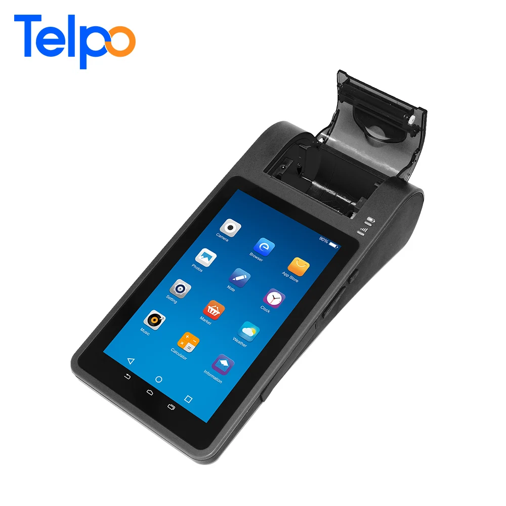 
OEM/ODM TPS570 3G desktop Android 7 inch Tablet Pos Terminal with Integrated Printer 