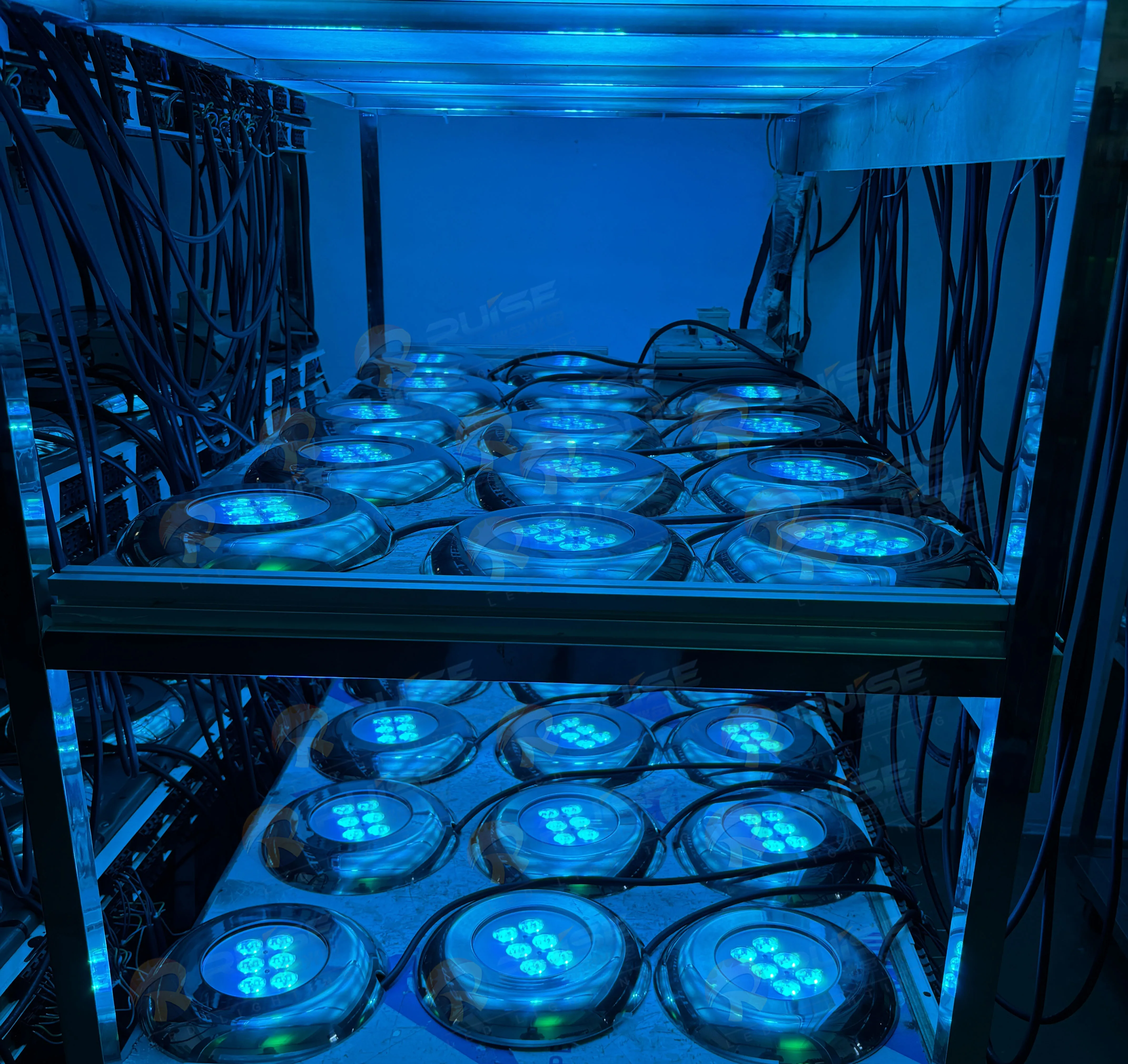 wall mounted Super Bright Recessed underground IP68 12V 24V RGB inground deck floor Swimming Pool LED Underwater Light