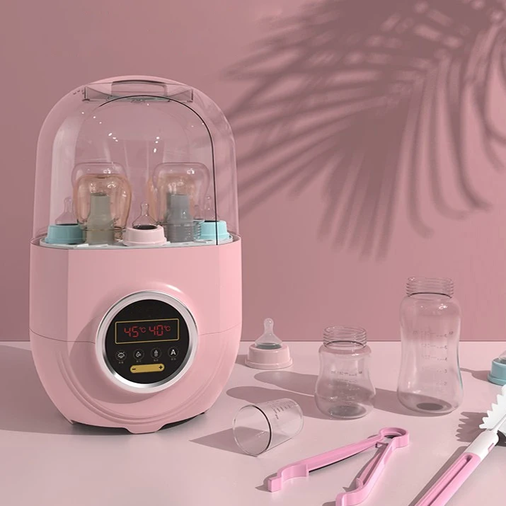 Electric Steam 3 In 1 Glass Plastic Bottle Nipple Drying Baby Feeding Bottle Sterilizer And Warmer
