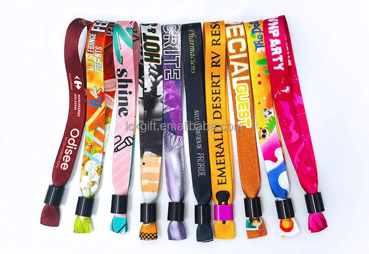 Custom Cheap Summer Beach Event Wrist bands Festival No minimum