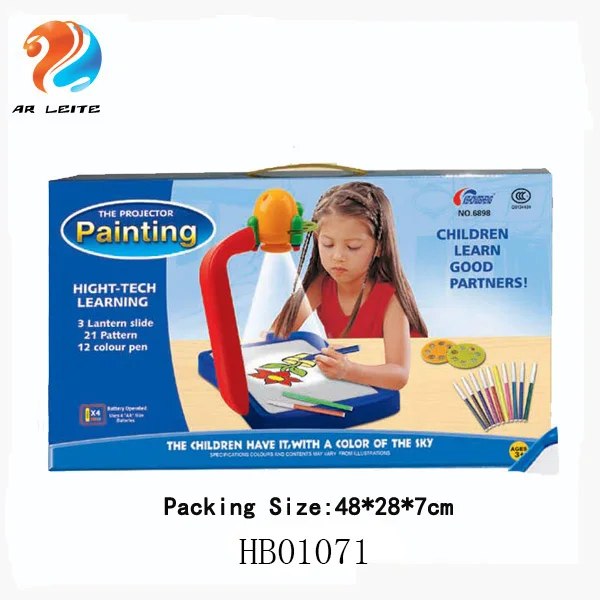 New  Projection Art Learning Table Projector Drawing Board Educational Drawing  painting machine For Kids