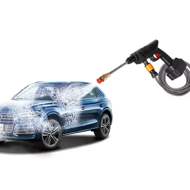 Factory Mini Sprayer High Pressure Cordless Car Washing Machine Battery Electric Portable Gun Car Washer Laveuse de voiture