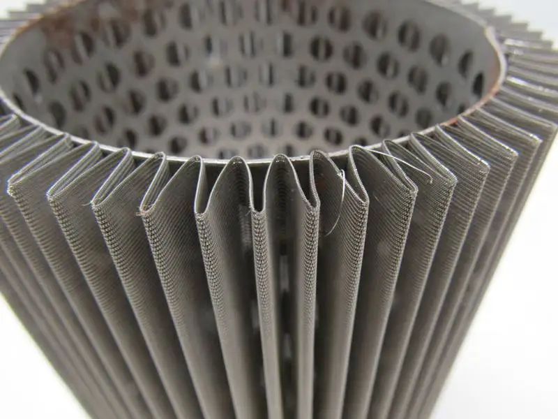 Factory Direct Sales Industrial Replacement 304 Stainless Steel Mesh Screen Sintered Hydraulic Oil Filter