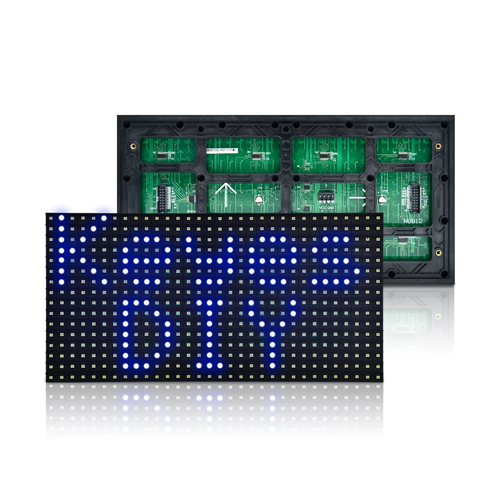 P10 Indoor Outdoor Waterproof Advertising Led Panels Digital Screen Dot Matrix Led Display Module