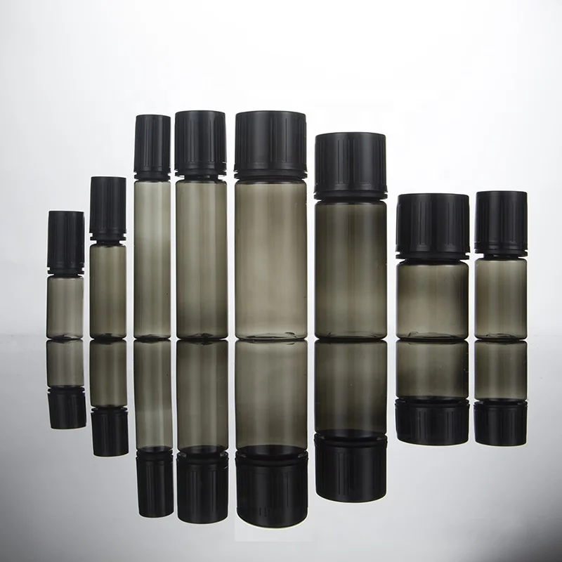 PET Plastic 30ml 50ml 90ml 100ml 120ml Child Tamper Proof Cap  Screen Printed Liquid Dropper Bottle for Juice Essential