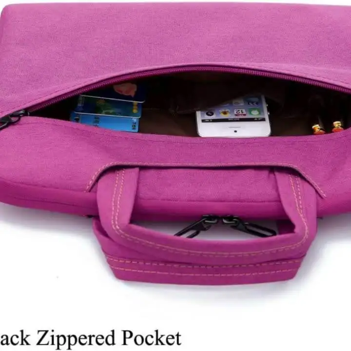 Factory price 15.6 inch business laptop zipped pouch with handle