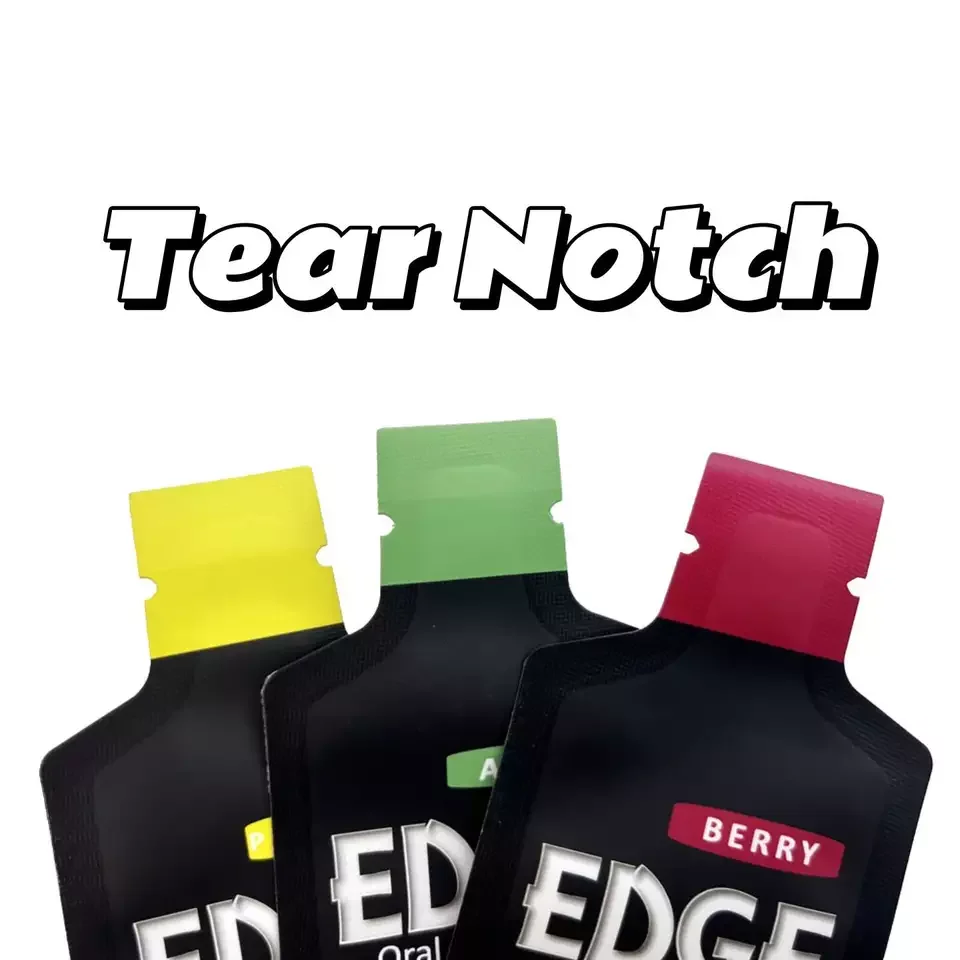 Factory OEM Custom Printing Special Shaped Energy Gel Drink Packaging Bottle Shaped Pouch Plastic Packaging Bag