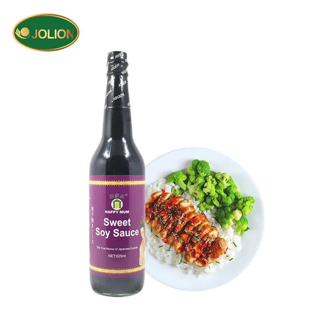 JOLION High Grade Bulk Wholesale Chinese Foodstuff 500ml 625ml 250ml Sweet Teriyaki Dark Soy Sauce brand