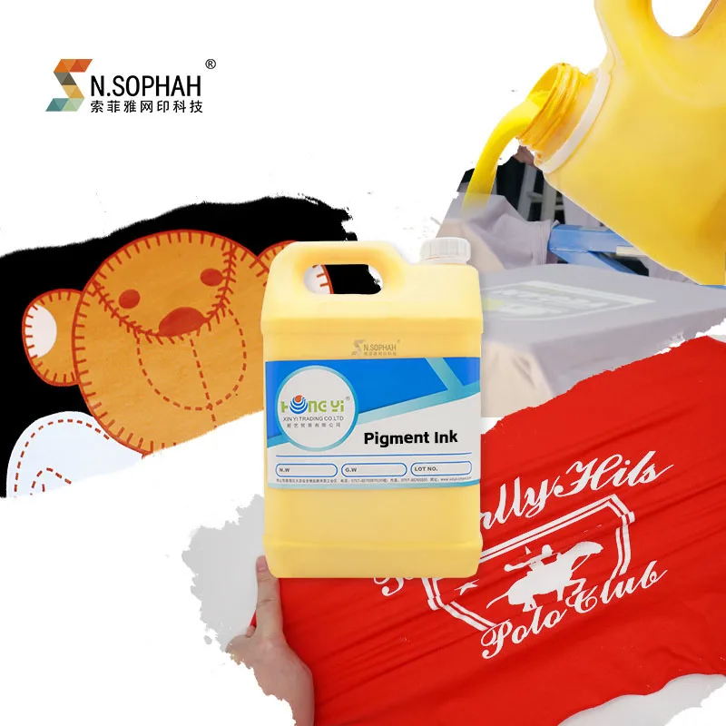 Best Price Screen Printing Colour Colourants Garment Fabric Screen Printing Pigment Ink For Binder