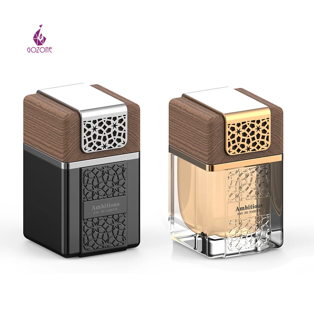 Empty Perfume Bottles 30Ml 50Ml 100Ml Cube Square Perfume Glass Bottles