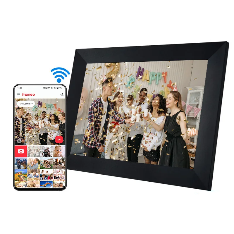10.1 Inch Touch DPF Digital PhotoFrame Frameo Cloud Smart WIFI Picture Frame