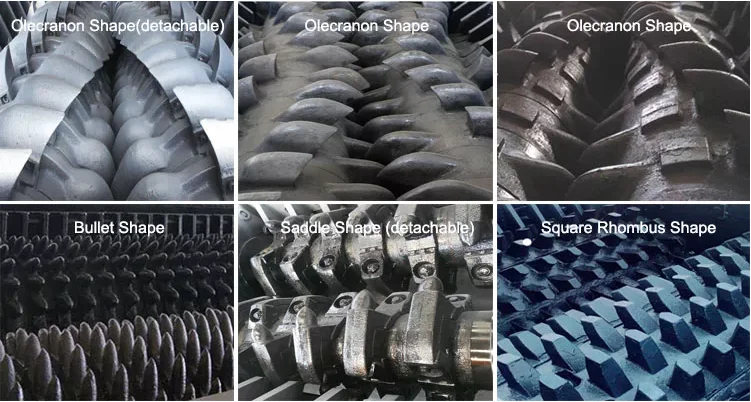 Double toothed roller grading crusher for coal mine and limestone