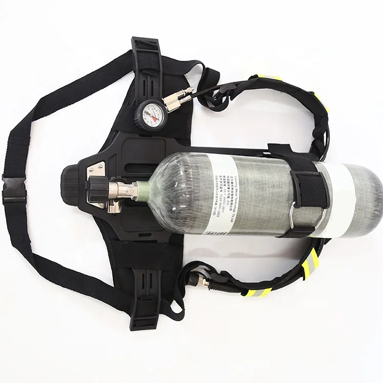 6.8L автономный дыхательный аппарат SCBA экстренное спасательное дыхание
