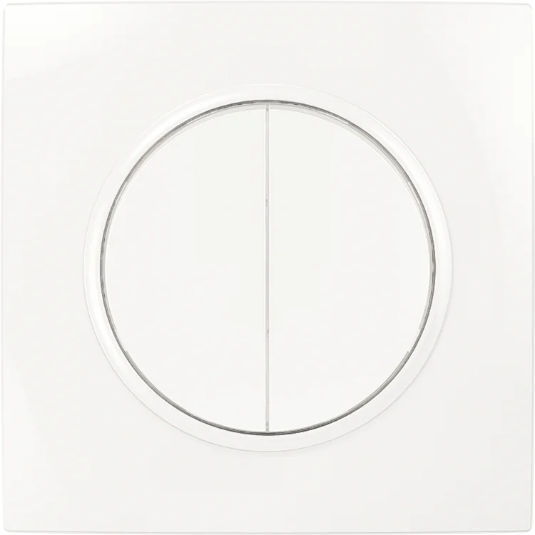 Songri Switch Board 10A 250V 2 Gang 1 Way Electric Wall Switch Board