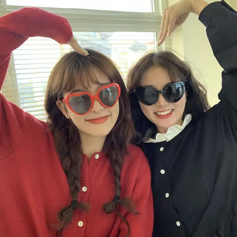 Wholesale Girls Trippy Kids Gafas Light Hearts Special Effect Magic Shape Love Sunglasses Diffraction Heart Glasses