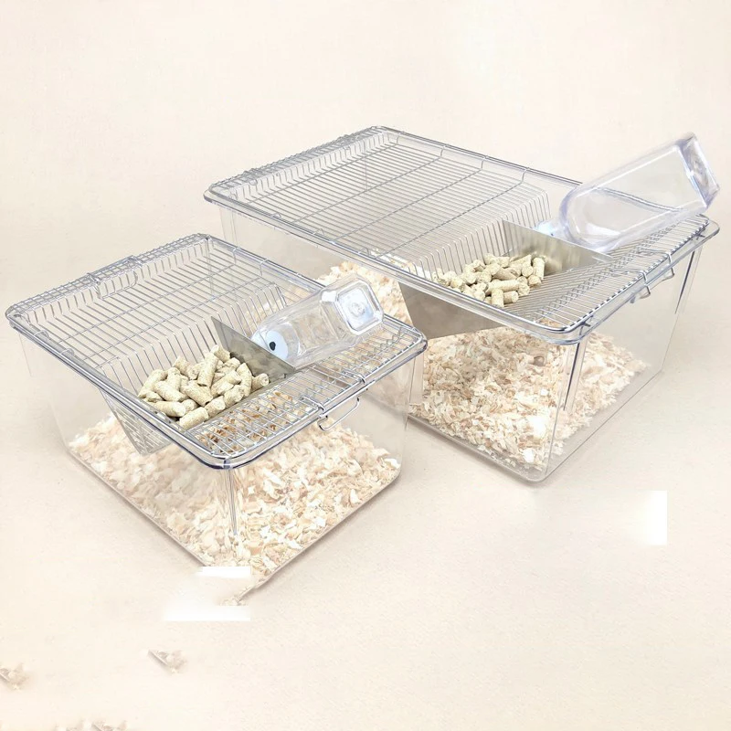 
 Professional Mouse Cage Laboratory Use Stainless Steel Cage Laboratoires With Mouse Feed Cage In Multi Size  