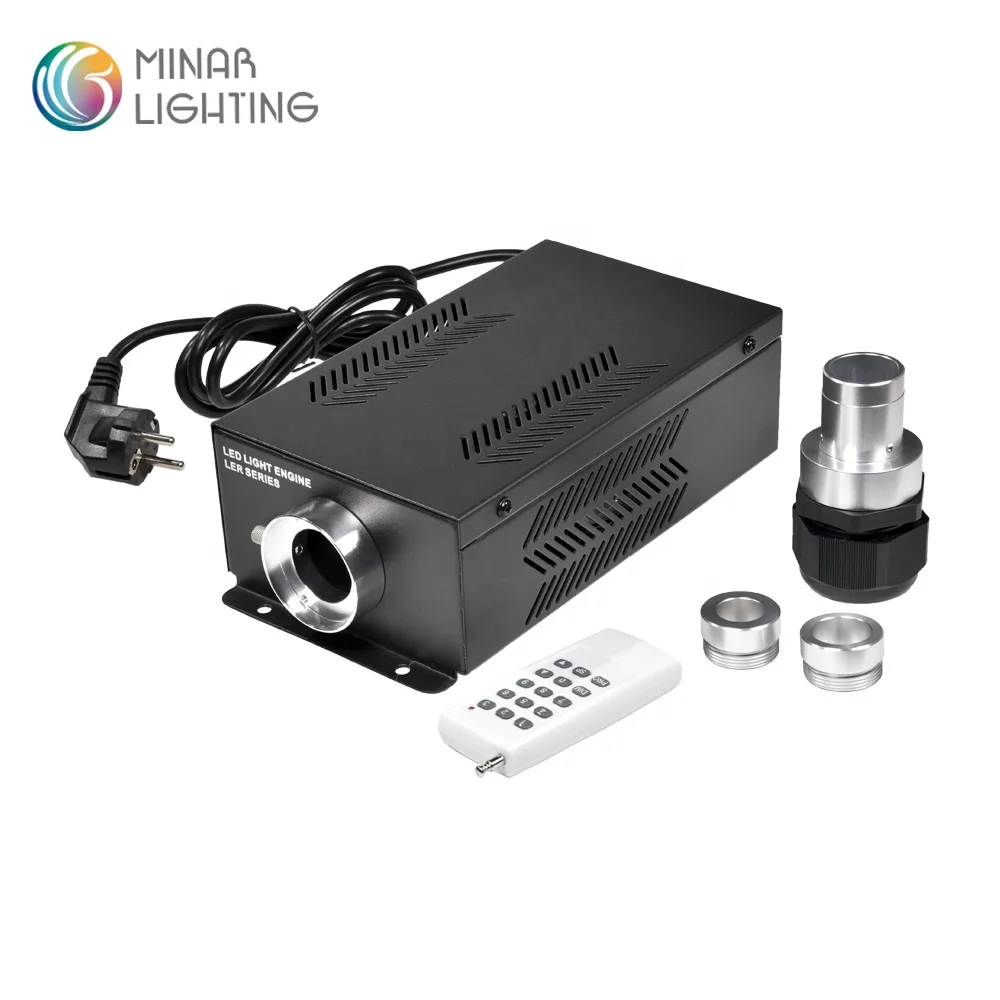 
30W white star ceiling LED fiber optical illuminator lighting with DMX 512 control 