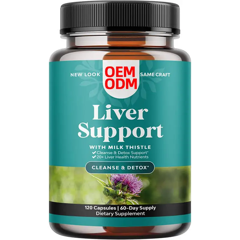 Liver Support Capsule With Milk Thistle Natural Health And Wellness Care Products For Nourishing Liver Health Wellness