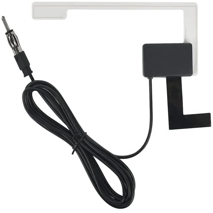 Car radio antenna DAB universal car FM radio antenna patch  with 3M connector cable light plug car aerial
