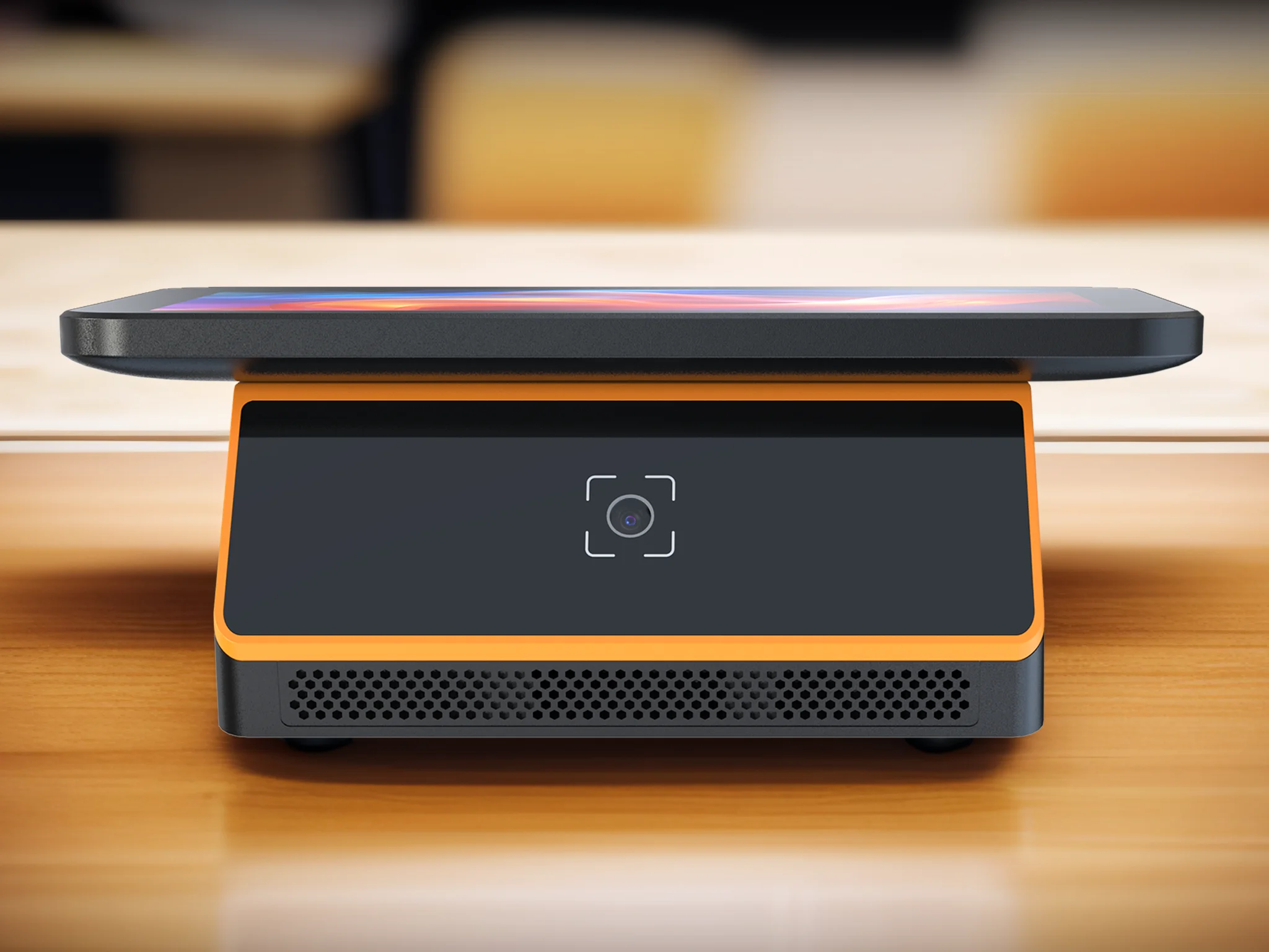 Wall-mounted POS system built in 58mm printer NFC or different scanners