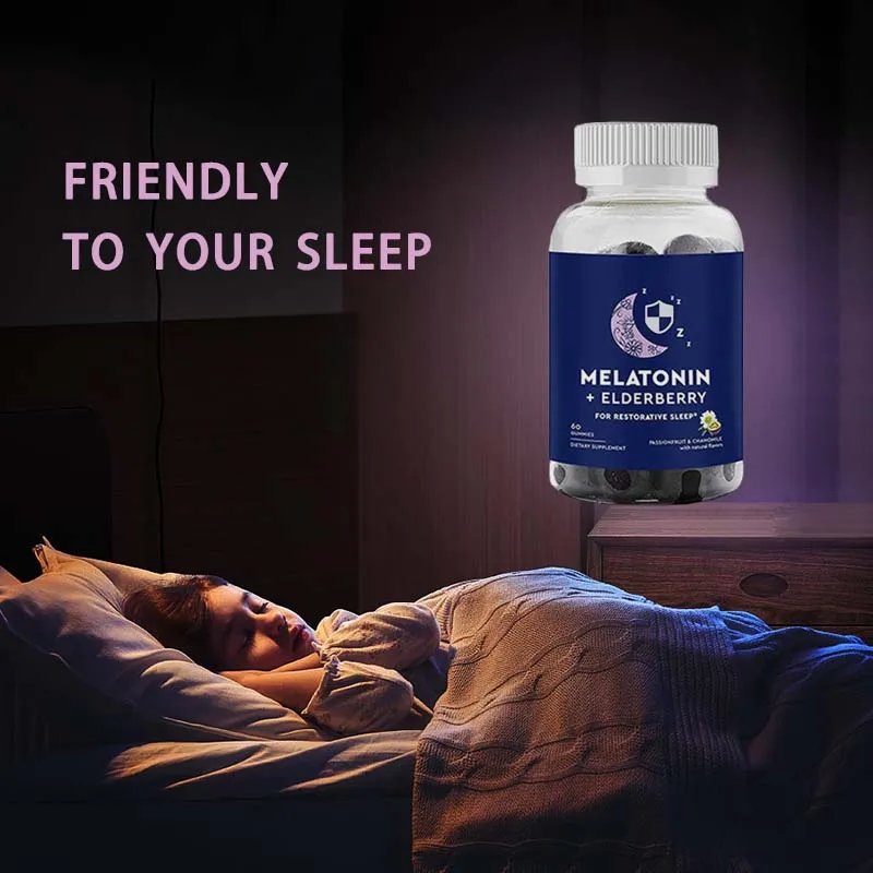 Melatonin Insomnia 500mg Tablets Strong Sleeping Pills Gummies