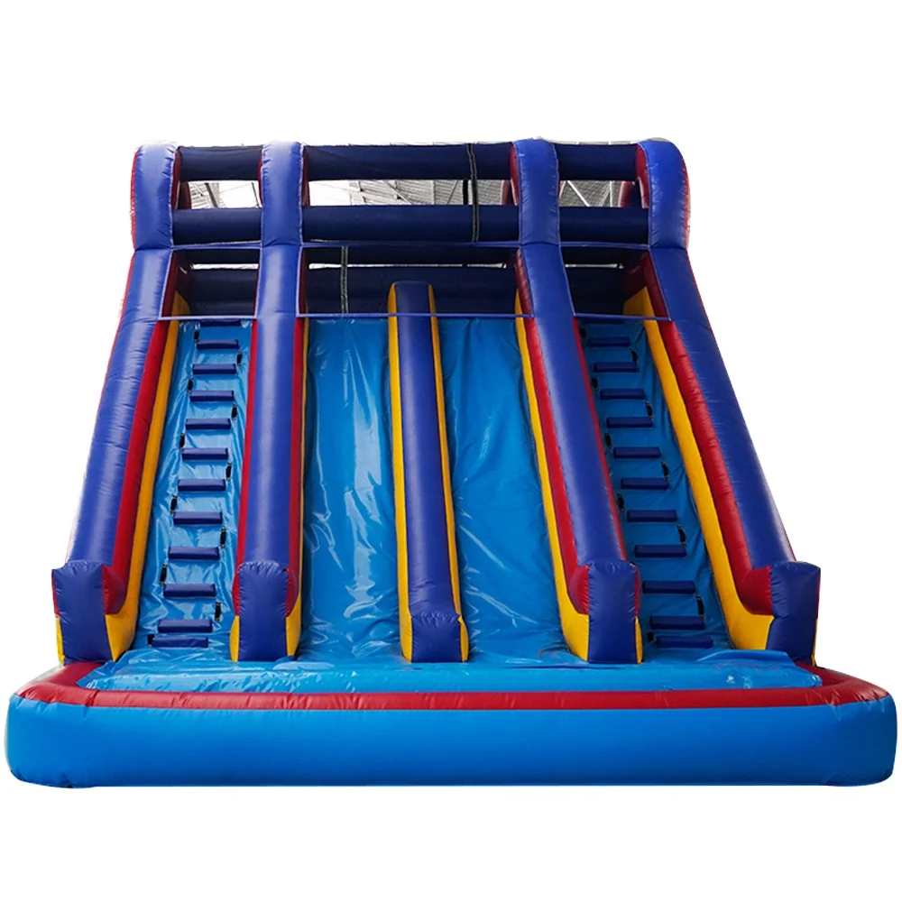 Factory Direct Sales Cheap Large Commercial  Water Slide Inflatable Water Dry Slides for Child