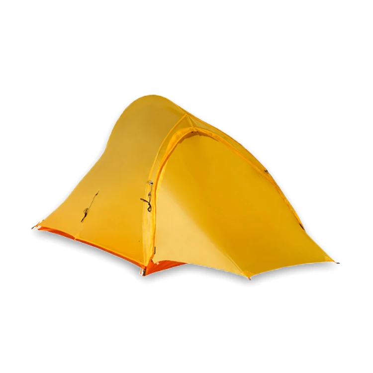 20D Ripstop Nylon One Side Silicon Coating Ultralight Hherringbone 2 Person Camping Tent