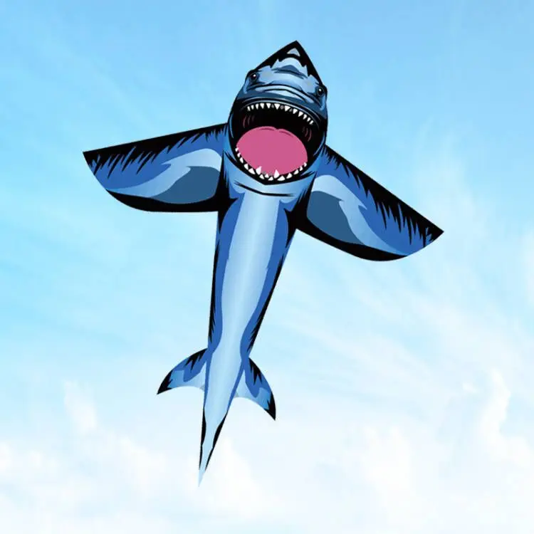 Easy to  Assemble Beach kite ,  Easying flying Shark Kites Suitable for Beginners