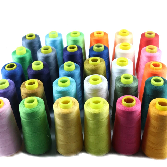 40/2 5000yard Polyester Sewing Thread For Trousers