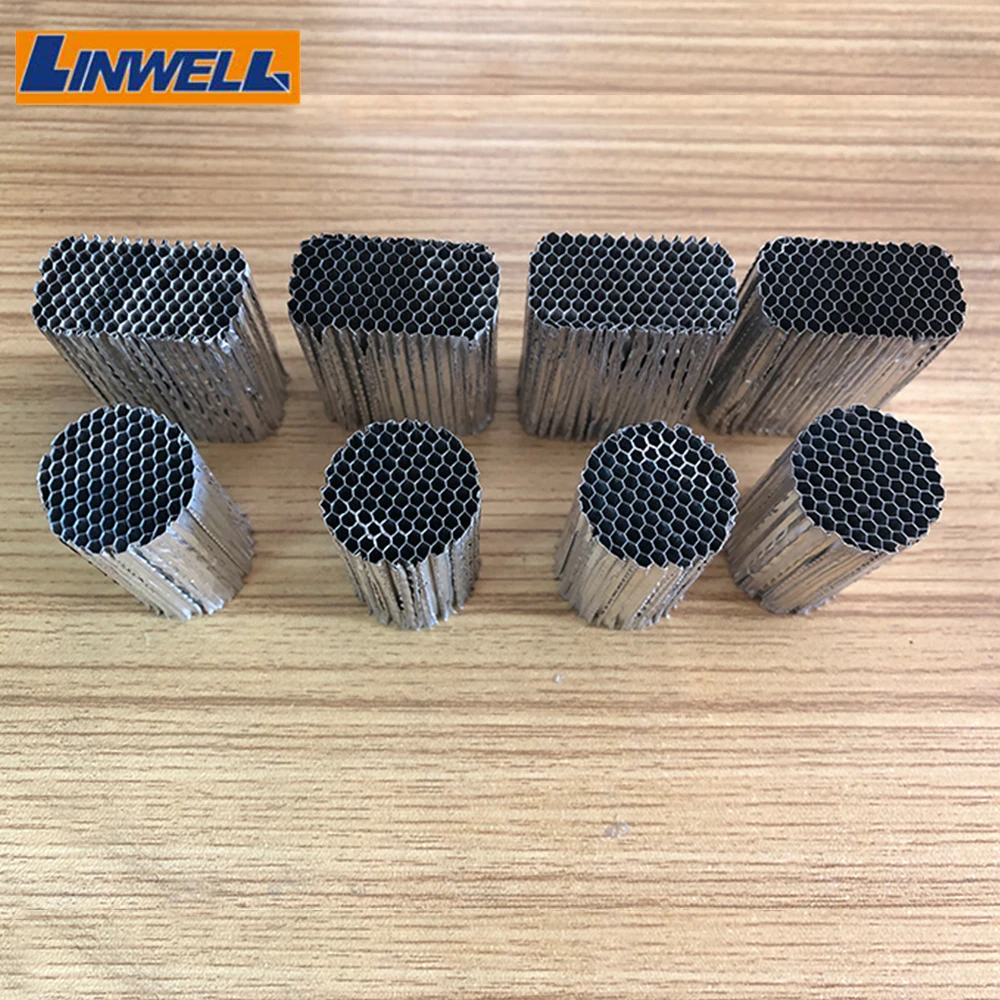 perforated metal sheet proporated honeycomb core